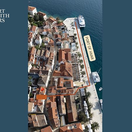 Fingerprint Central Apartment 5 Min From Center & Beach Hvar Town Kültér fotó