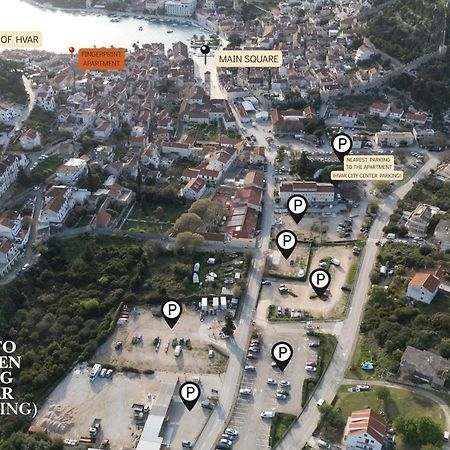 Fingerprint Central Apartment 5 Min From Center & Beach Hvar Town Kültér fotó